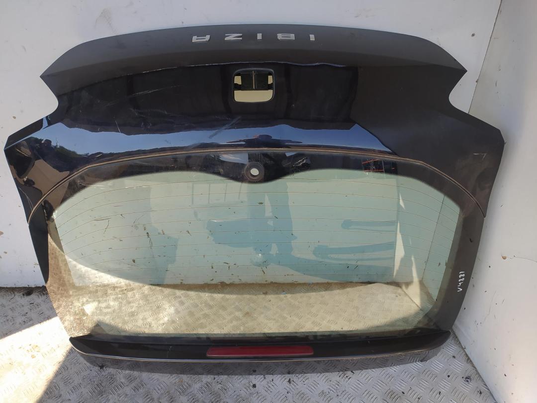 крышка багажника SEAT Ibiza 2013, чёрный, хетчбэк 3 дв.