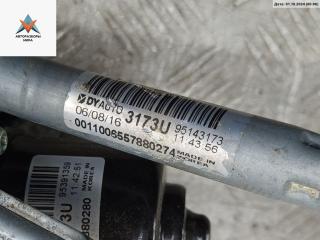 моторчик передних стеклоочистителей (дворников) Opel Karl 1 поколение 2016, 1.0 л., бензин, МКПП, синий, хетчбэк 5 дв., 95391359