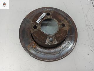 диск тормозной передний Audi 80 8C/B4 1991, 2.0 л., бензин, МКПП, серый, седан