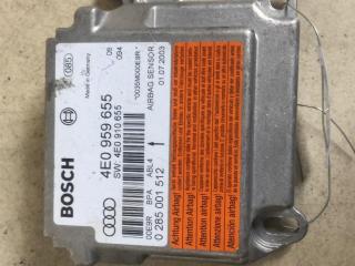 блок AirBag Audi A8 D3/4E 2003, 4.0 л., дизель, АКПП, чёрный, седан, 4E0959655