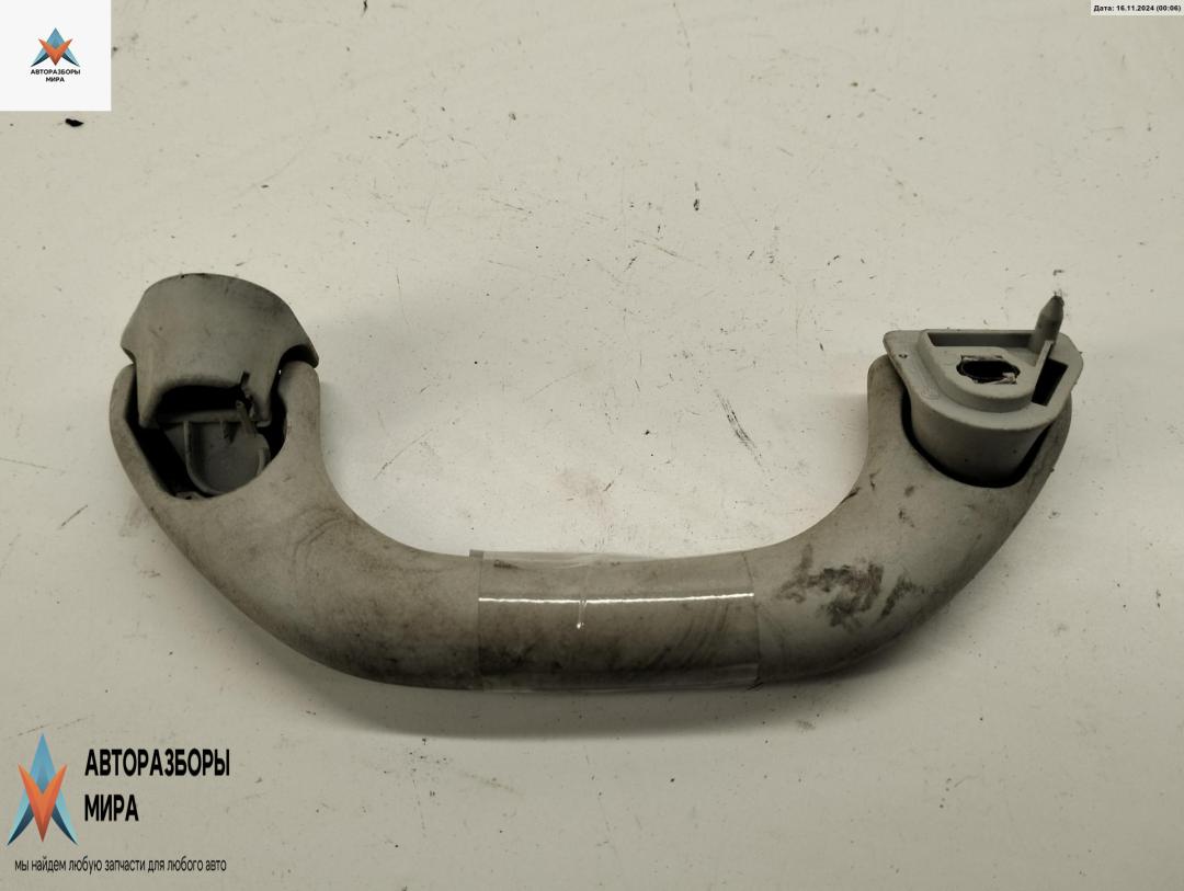 ручка внутренняя потолочная Skoda Fabia 1 поколение (6Y) 2001, 1.4 л., бензин, МКПП, серый, универсал, 6Y0857607B - фото №1