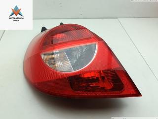 фонарь задний левый Renault Clio 3 поколение 2008, 1.2 л., бензин, МКПП, синий, хетчбэк 3 дв., 8200459962