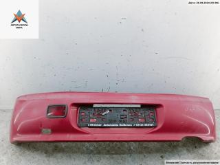 бампер задний Mitsubishi Colt 5 поколение (CJO) 1999, красный, хетчбэк 3 дв., MR184472