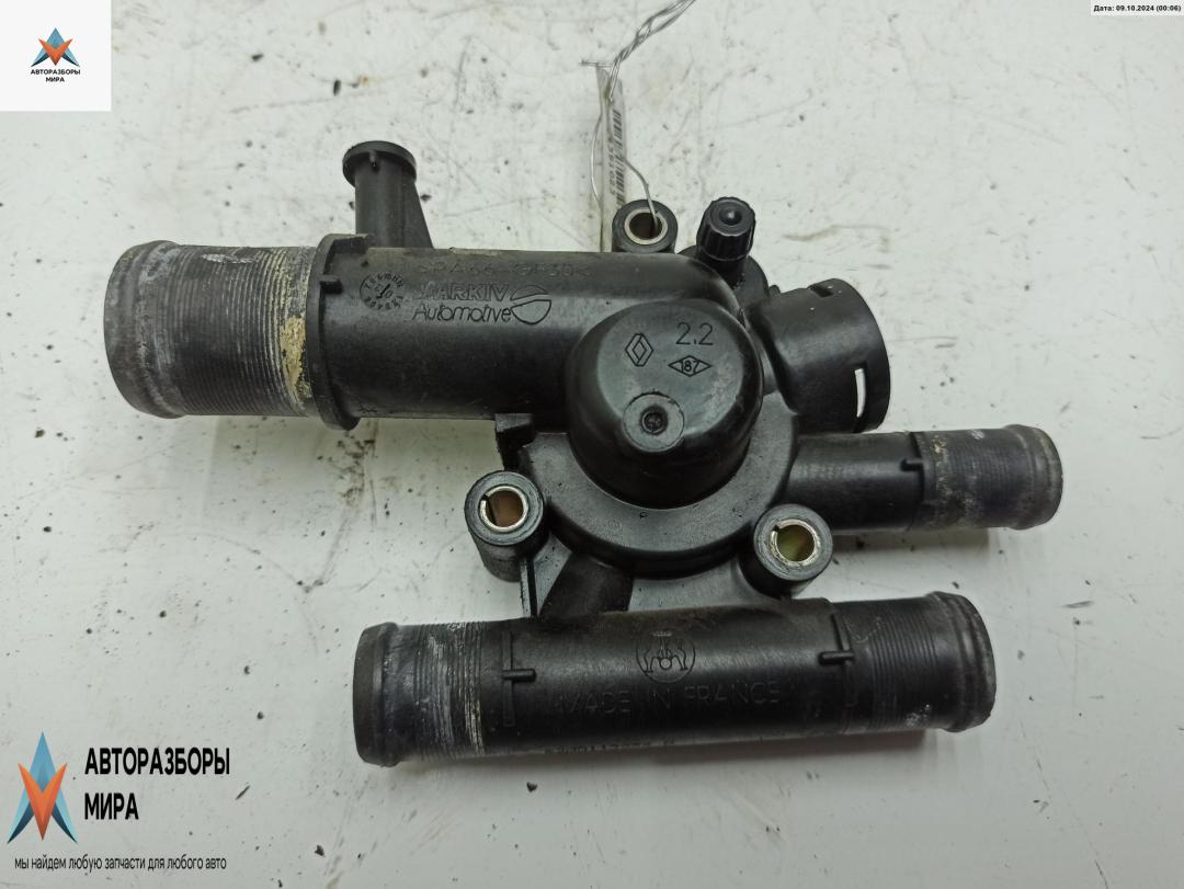 корпус термостата Renault Scenic 2 поколение 2003, 1.9 л., дизель, МКПП, красный, минивэн, 8200112054 - фото №1