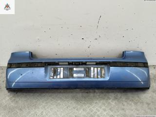 бампер задний Volkswagen Polo 4 поколение [рестайлинг] 2005, синий, хетчбэк 5 дв., 6Q6807421