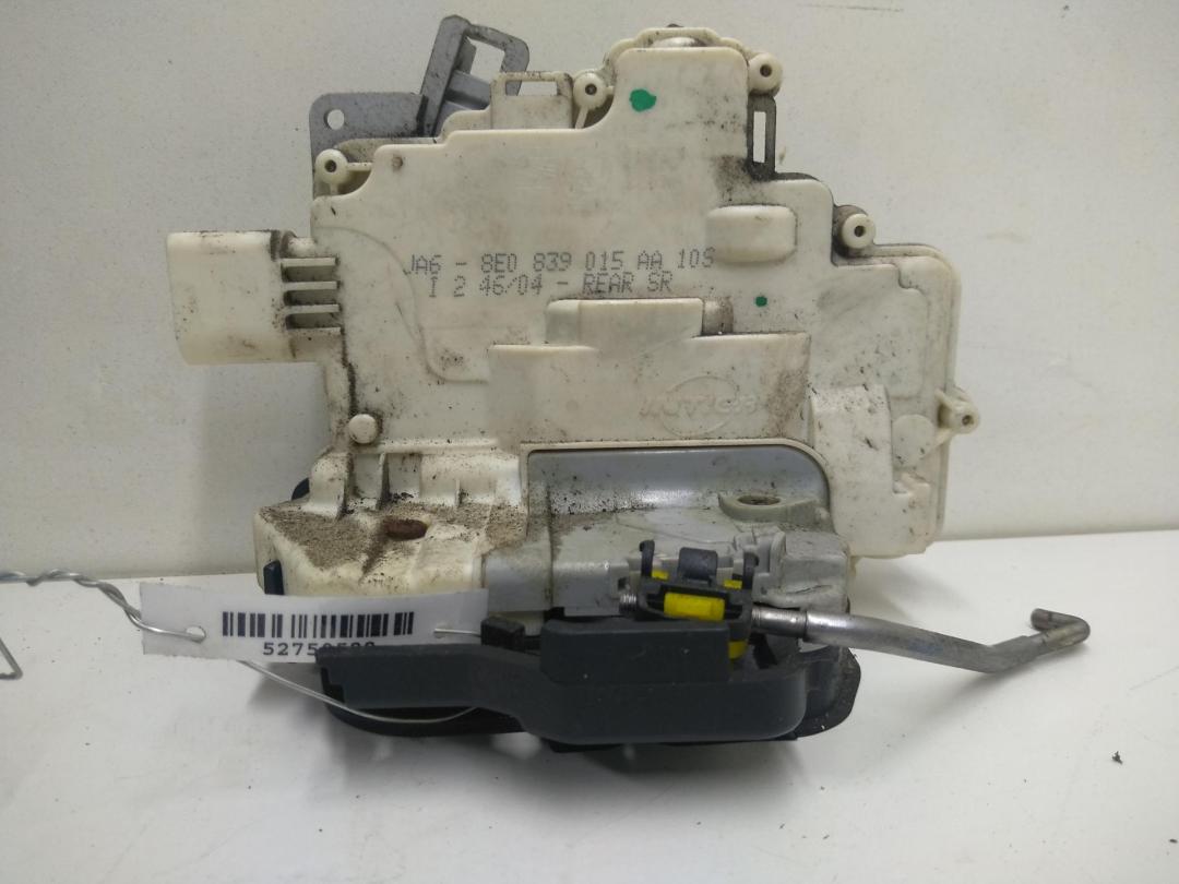 замок двери задней левой Audi A4 B7 2004, 1.9 л., дизель, МКПП, чёрный, седан, 8E0839015AA