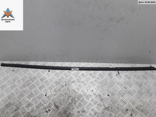 Молдинг стекла двери задней левой наружный Skoda Superb 1 поколение 2002, 2.8 л., бензин, АКПП, чёрный, седан