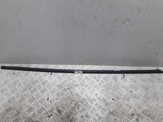 Молдинг стекла двери задней левой наружный Skoda Superb 1 поколение 2002, 2.8 л., бензин, АКПП, чёрный, седан