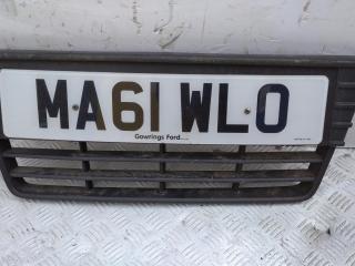 заглушка (решетка) в бампер Ford Focus 3 поколение 2011, 1.6 л., i, бензин, МКПП, чёрный, хетчбэк 5 дв.