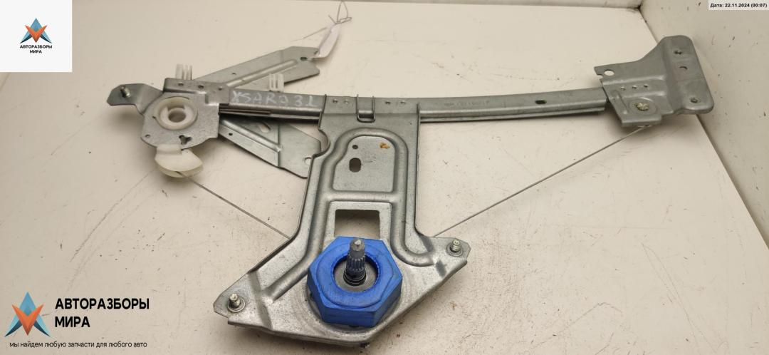 стеклоподъемник задний левый Citroen Xsara 1 поколение 1997, 1.8 л., бензин, МКПП, зелёный, хетчбэк 5 дв., 9612951 - фото №1