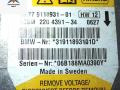 блок AirBag BMW 5 серия E60/E61 2006, 2.0 л., дизель, МКПП, чёрный, универсал, 65779118931 - фото №2
