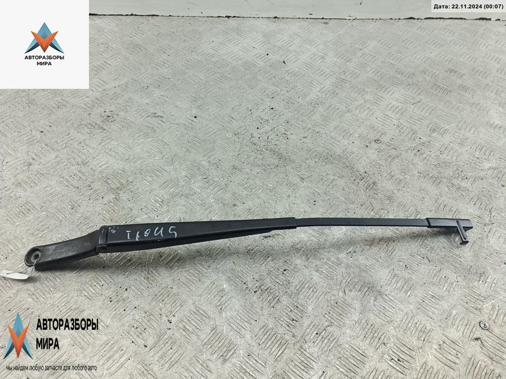 Щеткодержатель (поводок стеклоочистителя) передний Volkswagen Touran 1 поколение 2003, 1.9 л., дизель, МКПП, серый, минивэн, 1T0955409A - фото №1