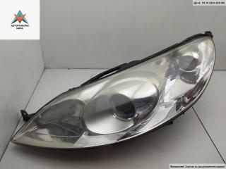 фара левая Peugeot 407 1 поколение 2007, 2.7 л., дизель, АКПП, чёрный, универсал, 0301213271, 0000620892