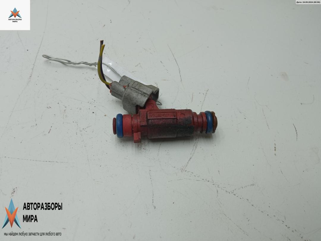 форсунка Nissan Almera N16 2000, 1.8 л., бензин, МКПП, серый, хетчбэк 3 дв., 166009F600, 0280155940 - фото №1