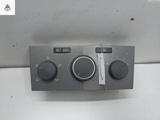 блок управления печки / климат-контроля Opel Astra H/Family [рестайлинг] 2005, 1.6 л., бензин, МКПП, серый, универсал, 13201300