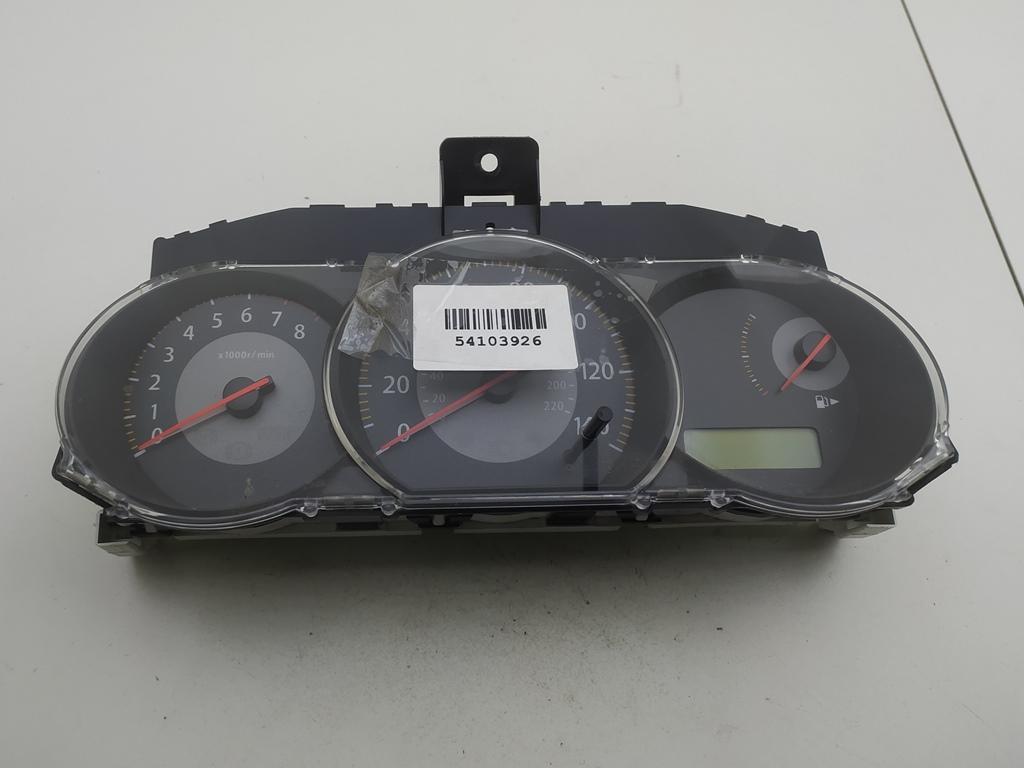 приборная панель Nissan Tiida 2007, 1.6 л., бензин, МКПП, синий, хетчбэк 5 дв., A2992005705080761