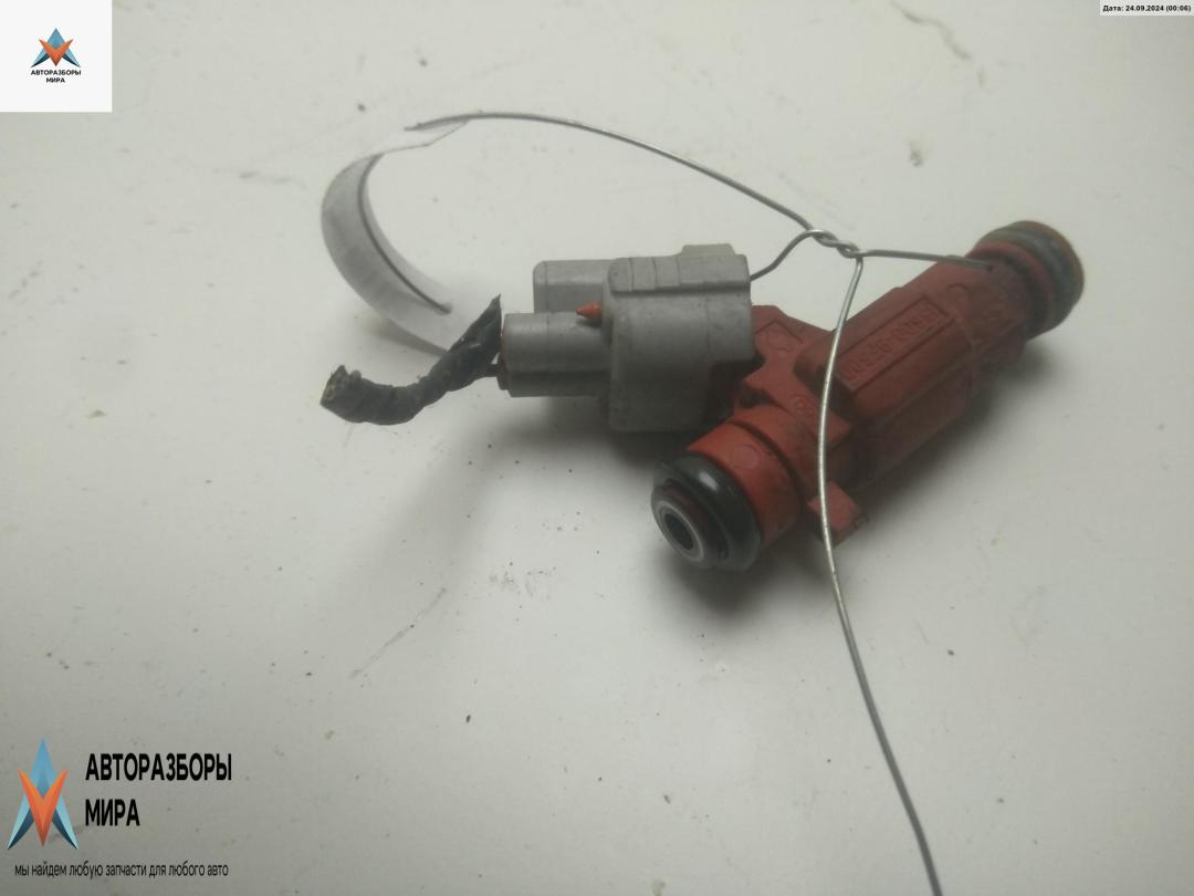 форсунка Nissan Almera N16 2001, 1.5 л., бензин, МКПП, красный, седан, 166009F600, 0280155940 - фото №1