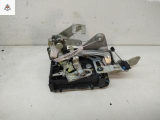 замок двери передней левой Volkswagen Fox 2 поколение [рестайлинг] 2007, 1.4 л., бензин, МКПП, серый, хетчбэк 3 дв.