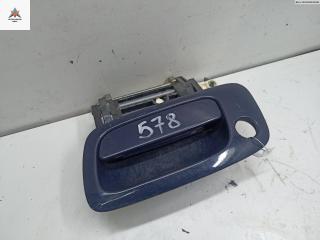 ручка наружная передняя левая Opel Astra G 2002, 1.6 л., бензин, МКПП, синий, хетчбэк 5 дв.