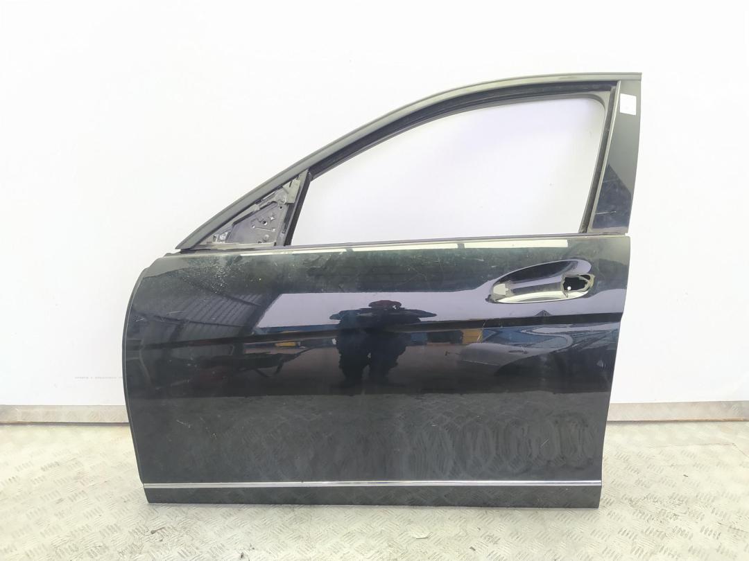 дверь сдвижная Mercedes-Benz C W204 2010, чёрный, седан