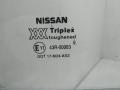 стекло двери задней правой Nissan Primera P11 2000, 1.8 л., бензин, МКПП, чёрный, хетчбэк 5 дв. - фото №2