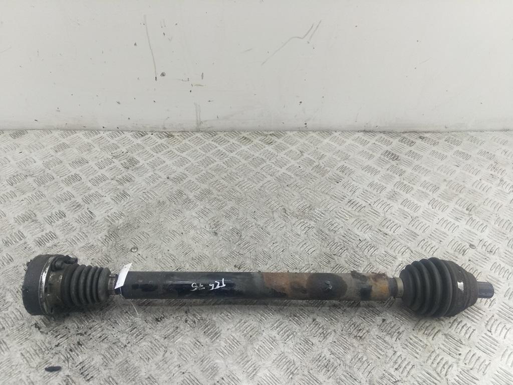 полуось передняя правая (приводной вал, ШРУС) Volkswagen Golf 5 поколение 2004, 1.6 л., бензин, МКПП, красный, хетчбэк 5 дв., 1K0407272KC - фото №1
