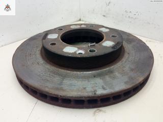 диск тормозной передний Kia Sorento 1 поколение 2005, 2.5 л., дизель, МКПП, серый, внедорожник 5 дв.