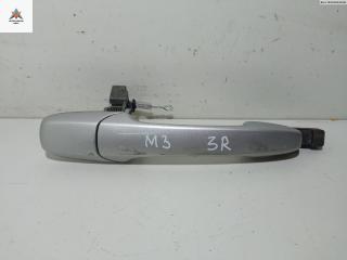 ручка наружная задняя правая Mazda 3 BK 2005, 1.6 л., дизель, МКПП, серый, седан, GJ6A-58-410N-67