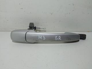 ручка наружная задняя правая Mazda 3 BK 2005, 1.6 л., дизель, МКПП, серый, седан, GJ6A-58-410N-67