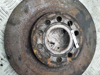 диск тормозной передний Skoda Superb 1 поколение [рестайлинг] 2007, 1.8 л., бензин, МКПП, синий, седан