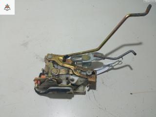 замок двери передней левой Mitsubishi Pajero/Montero II 1995, 2.8 л., дизель, МКПП, красный, внедорожник 3 дв.