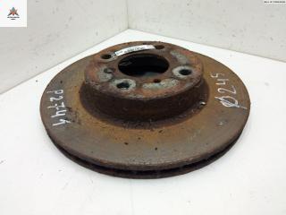 диск тормозной передний Suzuki Liana 1 поколение 2002, 1.3 л., бензин, МКПП, серый, хетчбэк 5 дв.