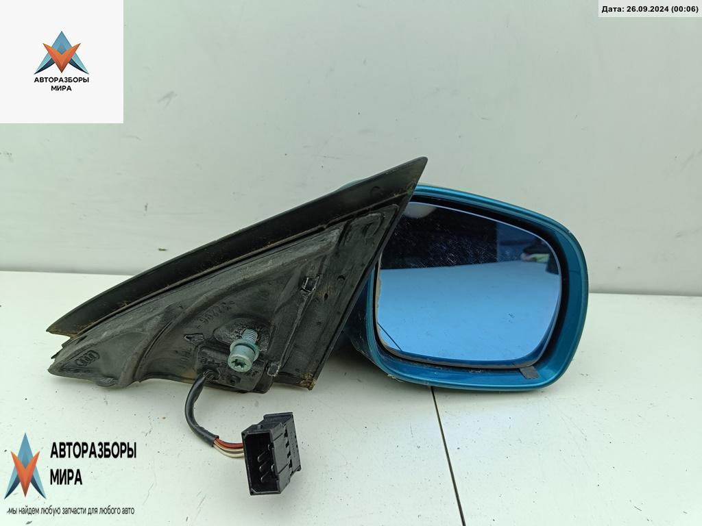 зеркало правое Audi A6 4B/C5 1998, 2.5 л., дизель, АКПП, зелёный, универсал, 4B1858532 - фото №1