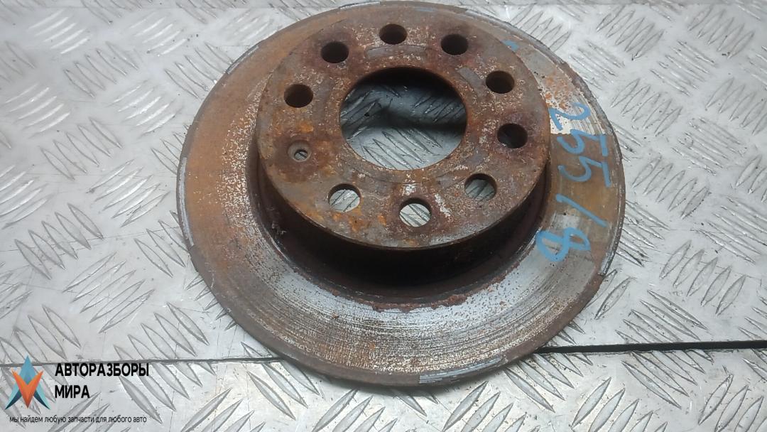 диск тормозной задний Volkswagen Scirocco 3 поколение 2011, 2.0 л., дизель, МКПП, купе, 1K0615601AB - фото №1