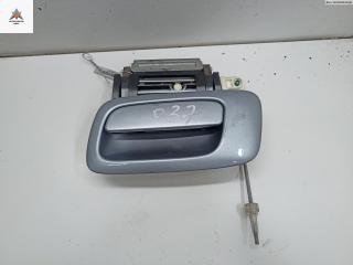 ручка наружная задняя левая Opel Zafira 1 поколение (A) [рестайлинг] 2003, 1.8 л., бензин, МКПП, серый, минивэн