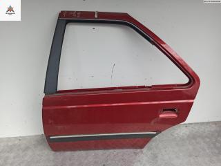 дверь сдвижная Peugeot 405 1 поколение [рестайлинг] 1994, красный, седан