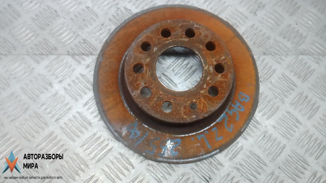 диск тормозной задний Volkswagen Scirocco 3 поколение 2011, 2.0 л., дизель, МКПП, купе, 1K0615601AB - фото №1