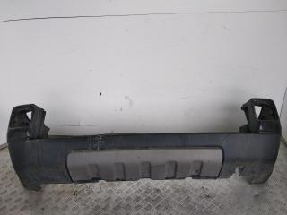 бампер задний Land Rover Freelander 2003, чёрный, внедорожник 3 дв.