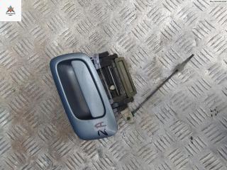 ручка наружная задняя левая Opel Zafira 1 поколение (A) [рестайлинг] 2003, 2.0 л., дизель, МКПП, серый, минивэн