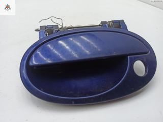 ручка наружная передняя левая Opel Meriva 1 поколение (A) 2005, 1.6 л., бензин, МКПП, синий, минивэн