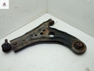 рычаг передний левый Chevrolet Kalos 1 поколение 2005, 1.4 л., бензин, МКПП, чёрный, хетчбэк 5 дв.