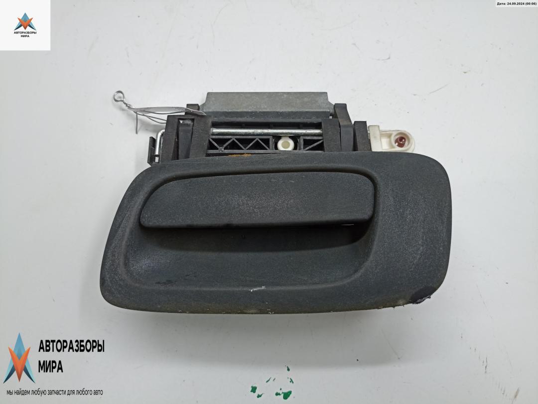 ручка наружная задняя левая Opel Zafira 1 поколение (A) 2002, 2.0 л., дизель, МКПП, серый, минивэн, 24443948 - фото №1