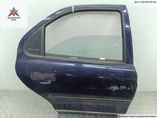 дверь сдвижная Ford Mondeo 2 поколение 1996, синий, хетчбэк 5 дв.