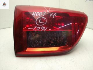 фонарь крышки багажника левый Peugeot 4007 1 поколение 2007, 2.2 л., дизель, МКПП, серый, внедорожник 5 дв., 9625385380