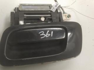 ручка наружная задняя левая Opel Zafira 1 поколение (A) [рестайлинг] 2004, 2.2 л., дизель, МКПП, чёрный, минивэн, 24455353