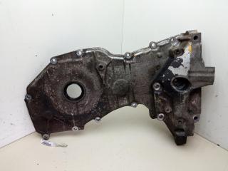 крышка двигателя передняя Nissan Qashqai 1 поколение 2009, 1.6 л., бензин, МКПП, чёрный, внедорожник 5 дв.