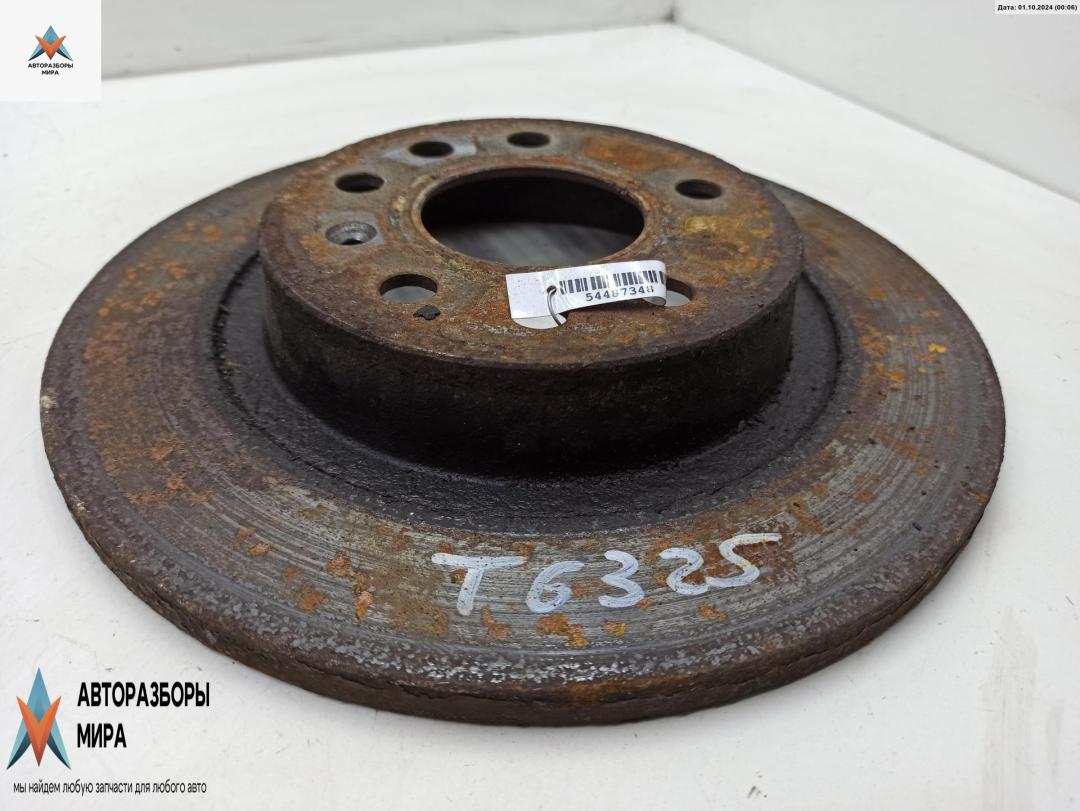 диск тормозной задний Opel Vectra C 2002, 1.8 л., бензин, МКПП, серый, седан - фото №1