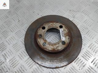 диск тормозной передний Volkswagen Golf 3 поколение 1995, 1.4 л., бензин, МКПП, синий, хетчбэк 5 дв.