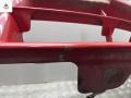 бампер передний Nissan Almera N16 2000, бензин, красный, хетчбэк 3 дв., 620224M540 - фото №4