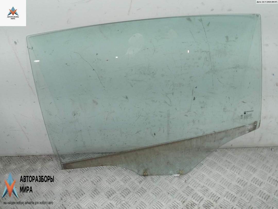 стекло двери задней левой Daewoo Tacuma 1 поколение 2003, 1.6 л., бензин, МКПП, синий, минивэн - фото №1